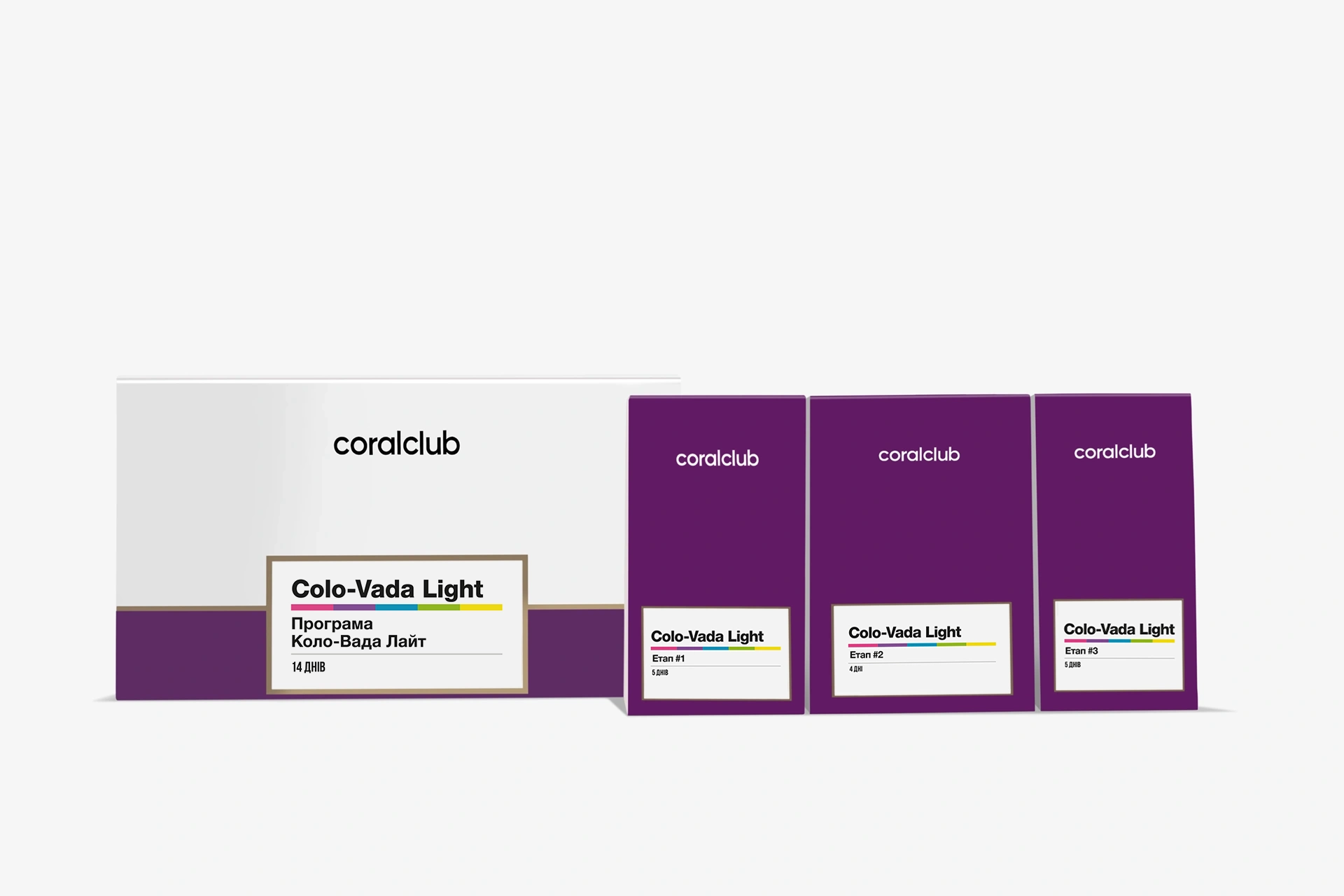 Удобный формат саше и капсул программы Colo-Vada Light для использования дома или в офисе